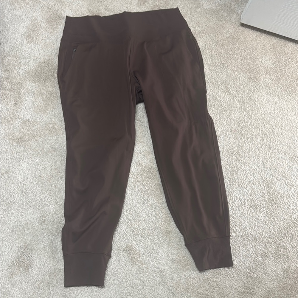 Athleta brown Venice high rise joggers